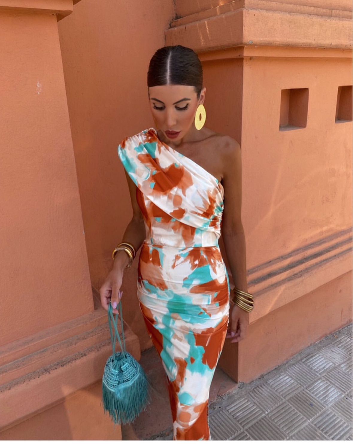 Nursey™ | Robe Longue Colorée