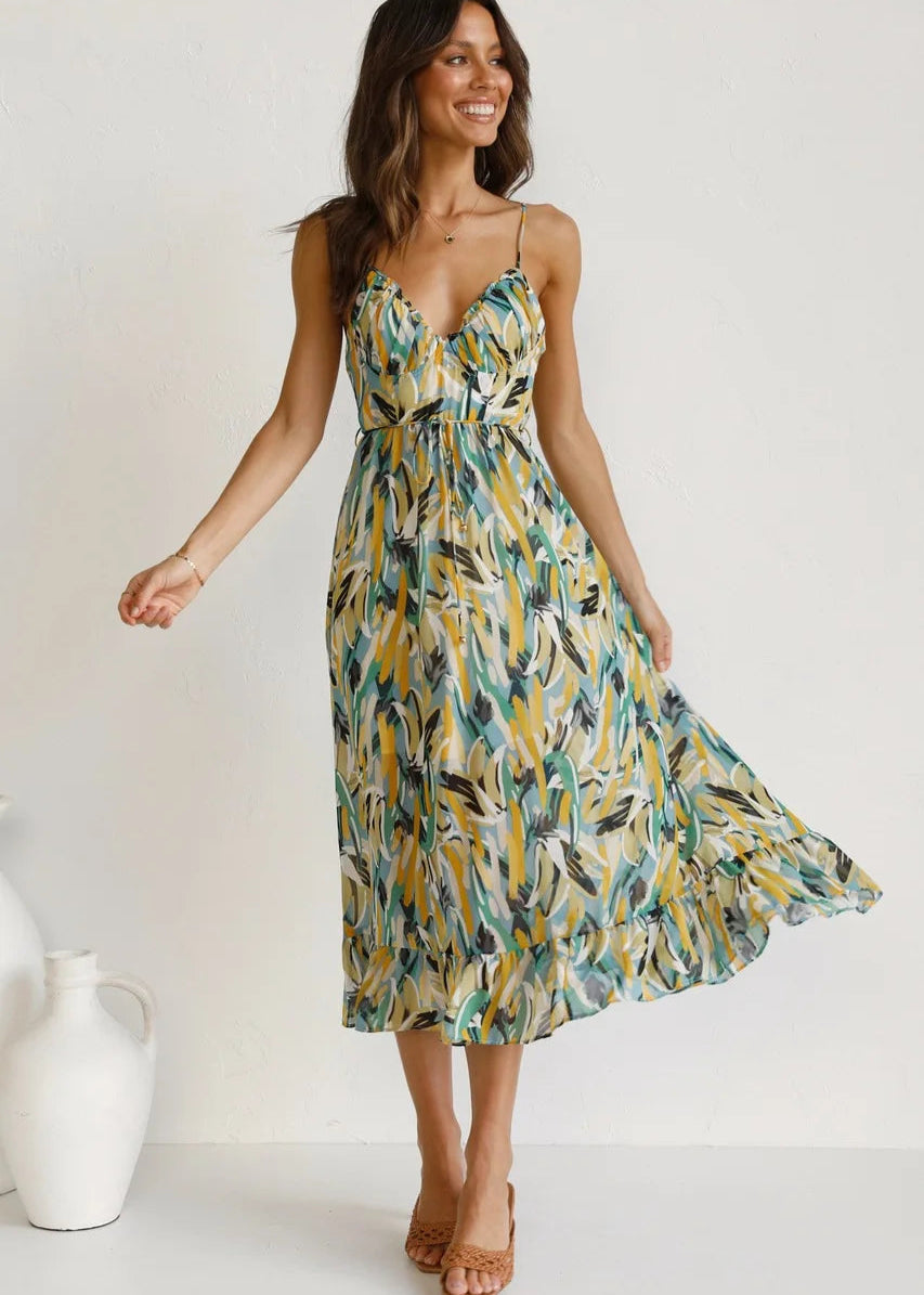 Scarlett™ | Robe Imprimée Chic