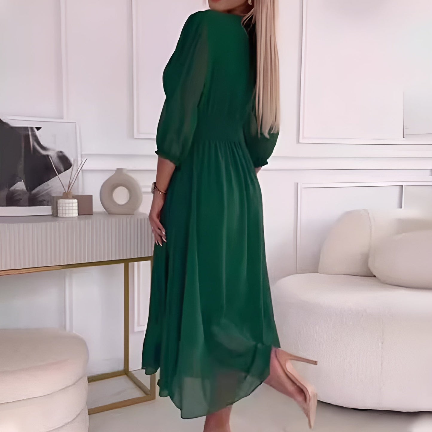 Abigail™ | Robe Légère en Mousseline de Soie