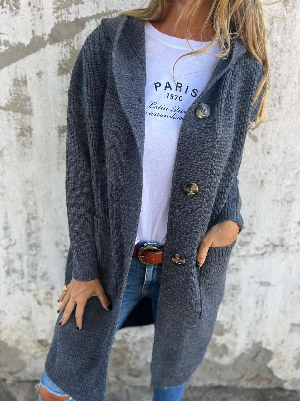 ROSE™|CARDIGAN LUNGO