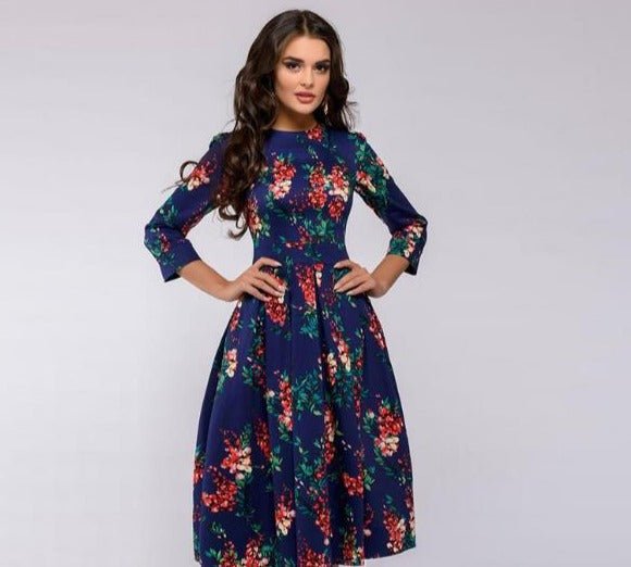 Sibylle™ | Robe Fleurie