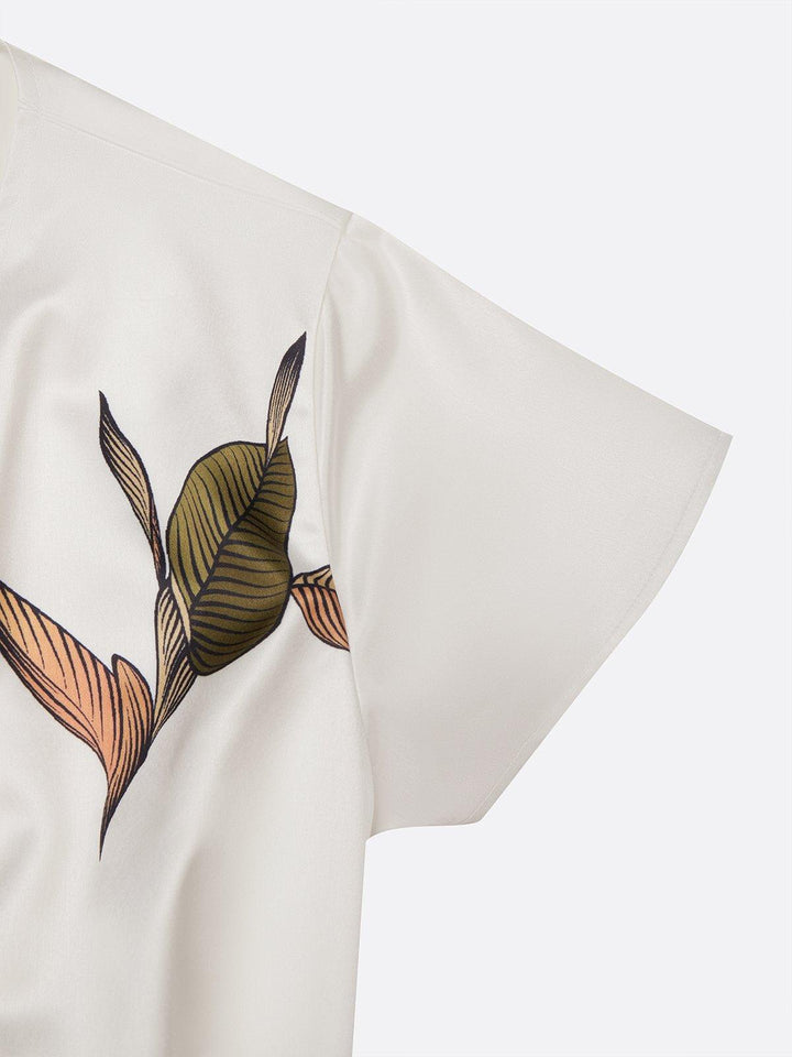Aura | Robe Satin Botanique