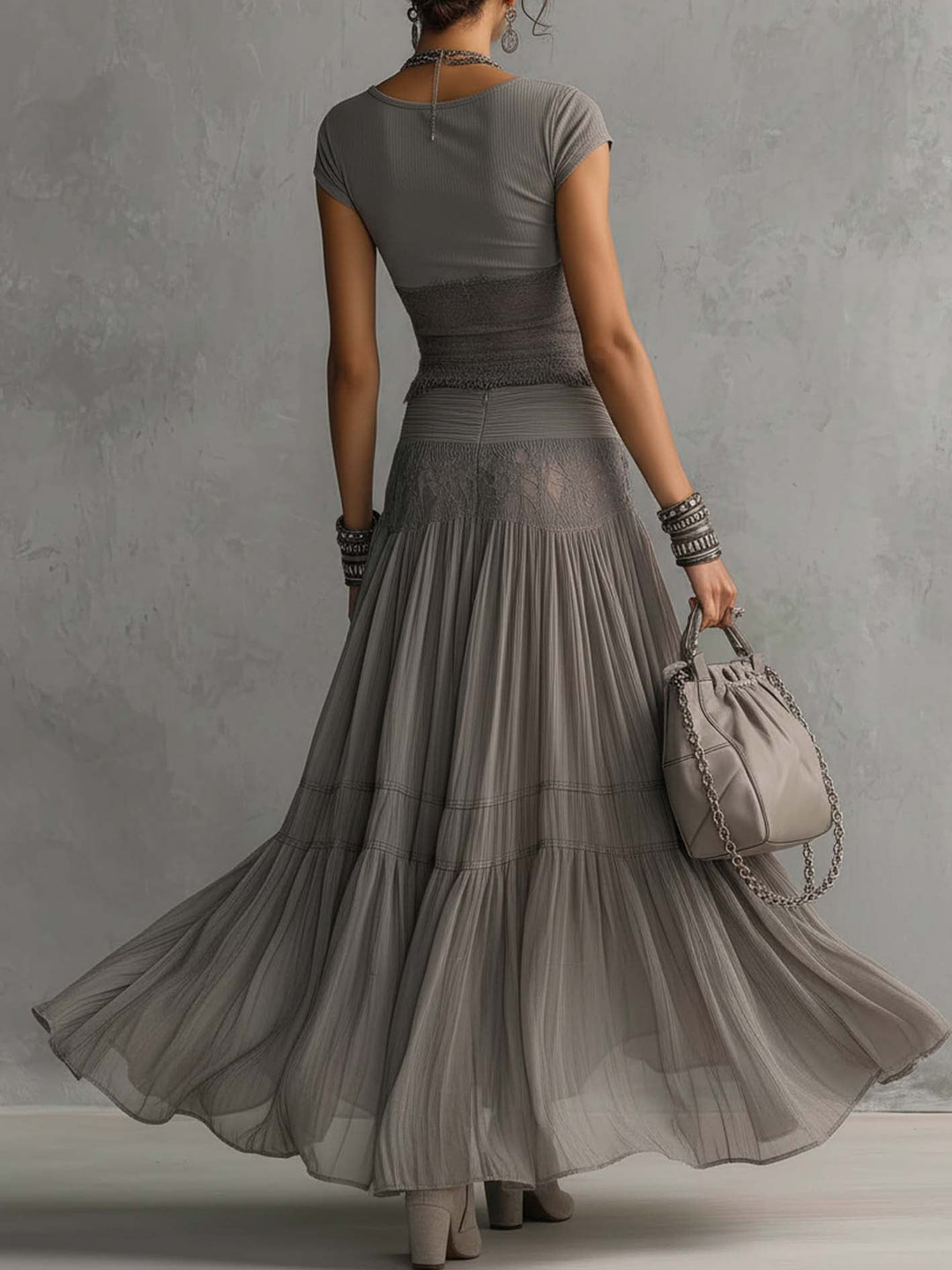 Elena | Ensemble jupe maxi et top