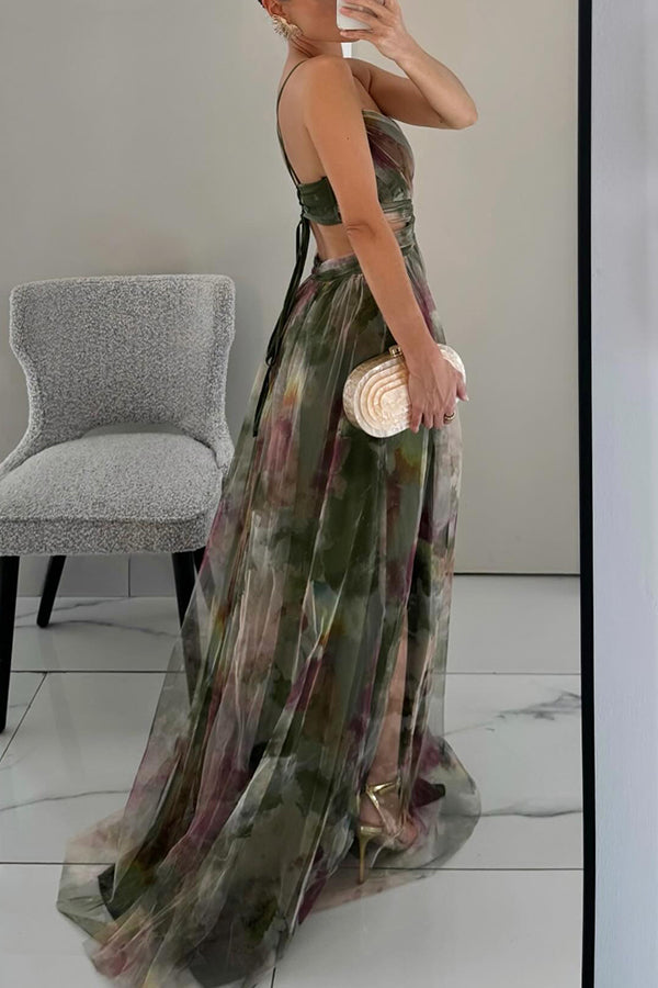 Dörte™ | Robe Longue Fleurie