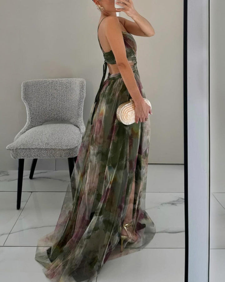 Giselle | Robe maxi florale