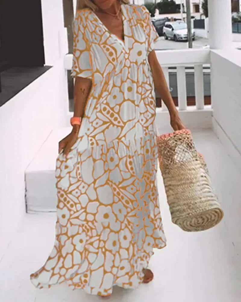 Christine™ | Robe Longue Fluide