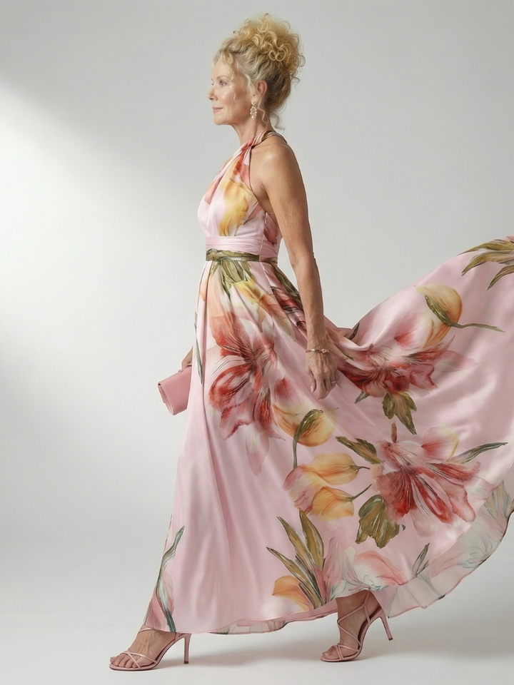 Amiel | Robe Maxi Fleurie Légère