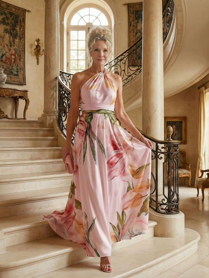 Amiel | Robe Maxi Fleurie Légère