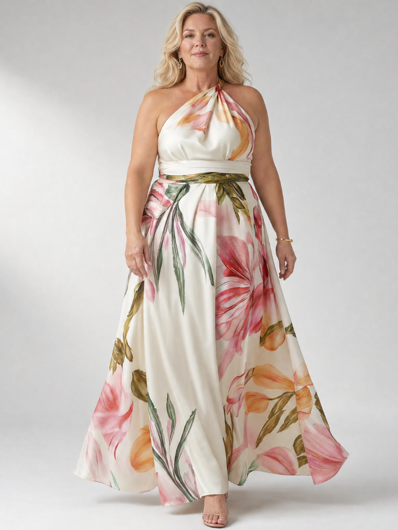 Amiel | Robe Maxi Fleurie Légère
