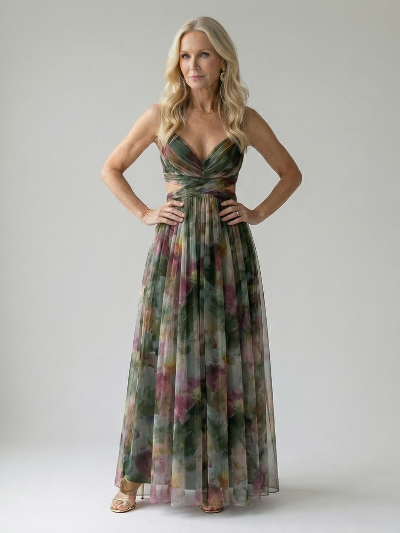 Isel | Robe Maxi à Enveloppe Douce