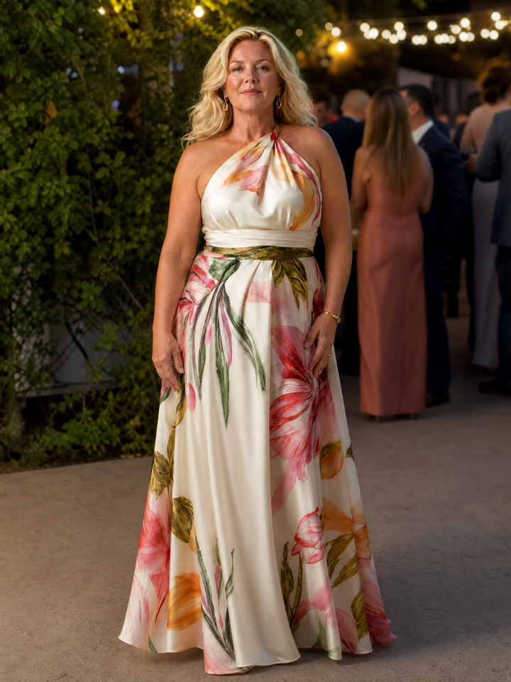 Amiel | Robe Maxi Fleurie Légère
