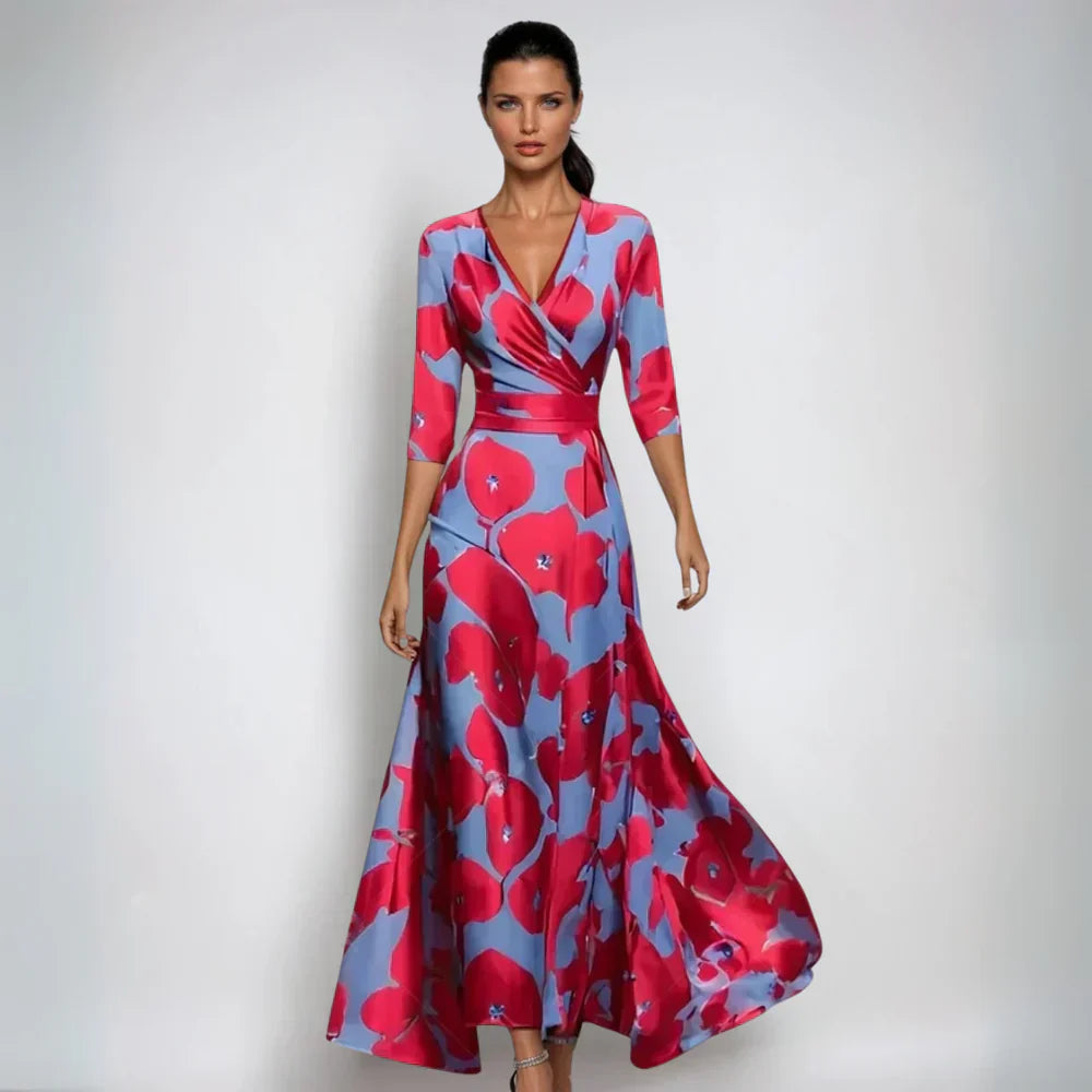 Gemma™ | Robe Fleurie de Luxe