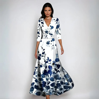Gemma™ | Robe Fleurie de Luxe
