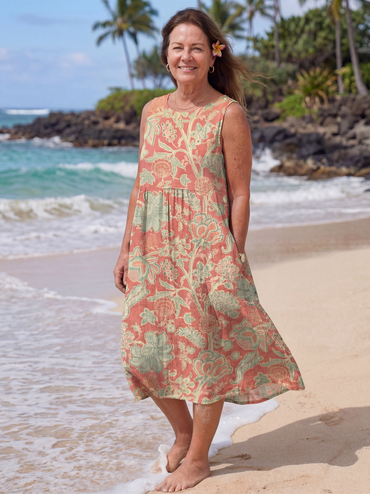 Maui | Robe Midi de Plage