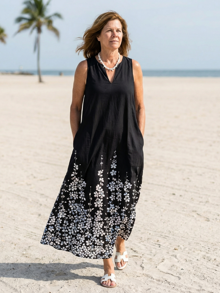 Elowra | Robe Maxi Brise Nocturne