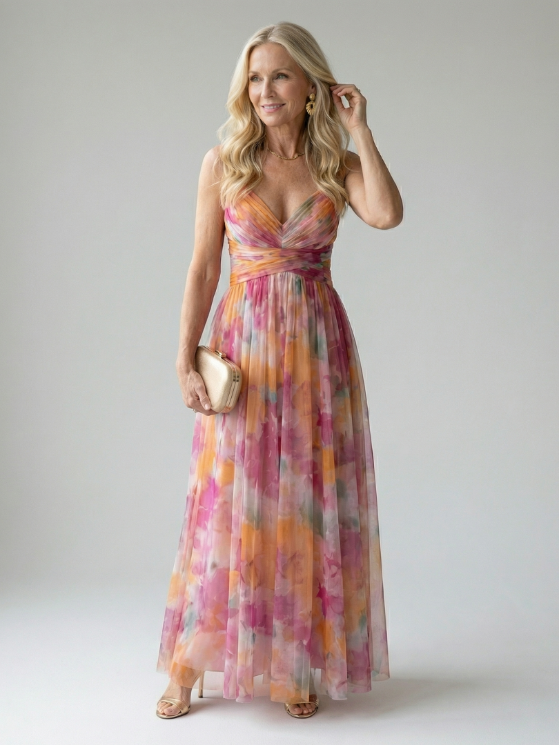 Isel | Robe Maxi à Enveloppe Douce