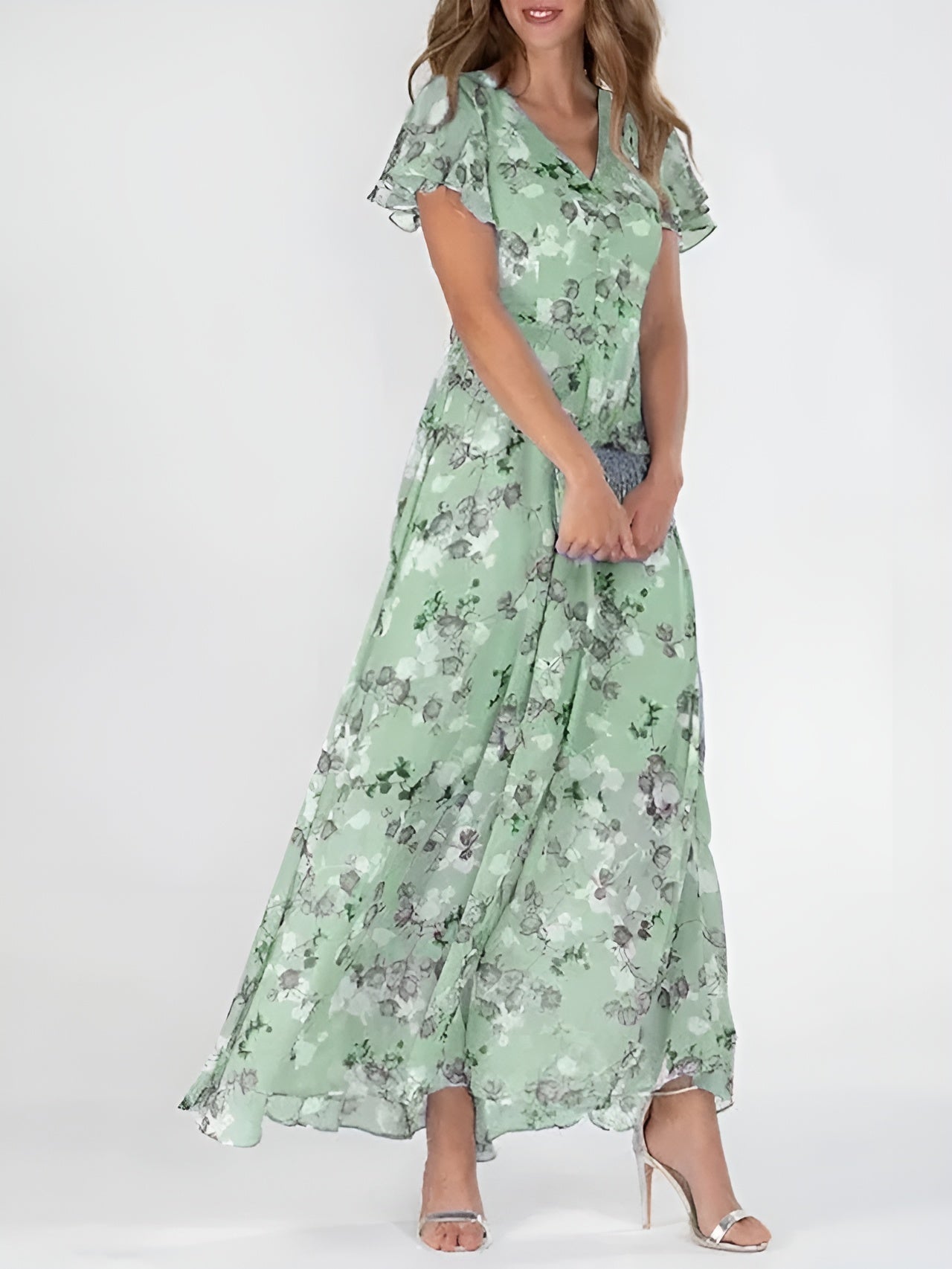 Amber™ | Robe Fluide Cache-Ventre