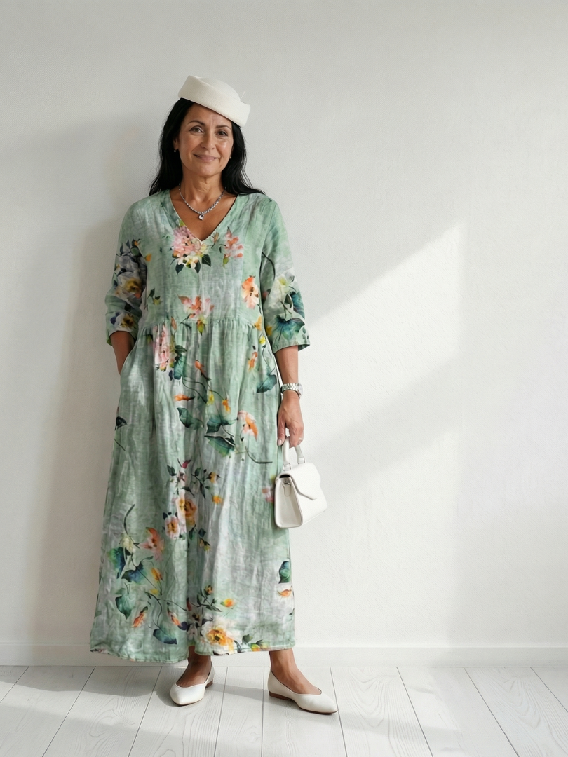 Reid | Robe Midi à Maintien Doux