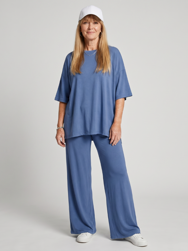 Ramse | Ensemble T-shirt à Manches Courtes Oversize et Pantalons Amples