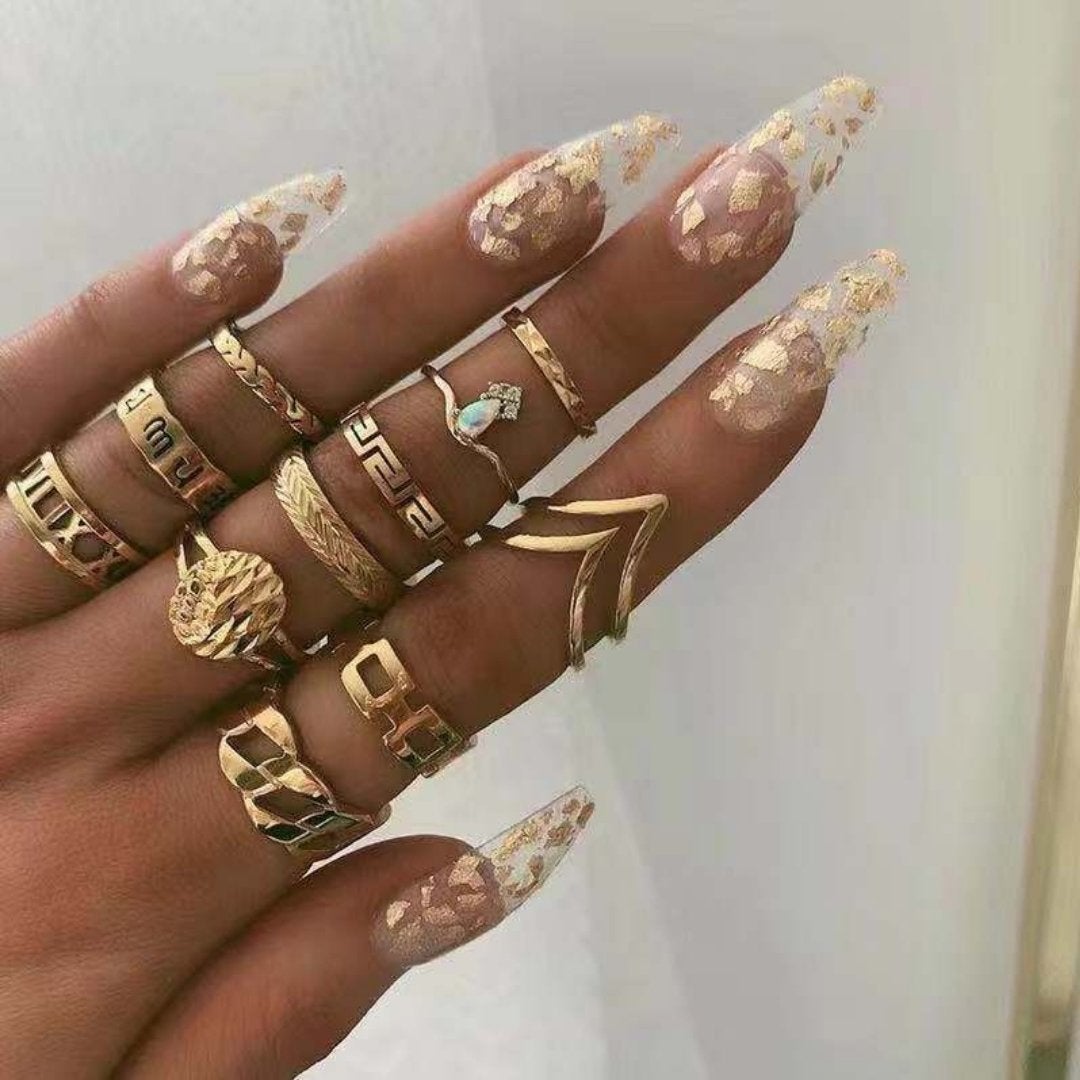 Emballage unique avec 8 à 12 bagues