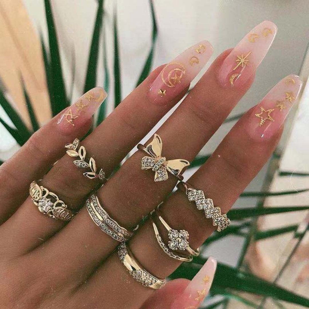 Emballage unique avec 8 à 12 bagues