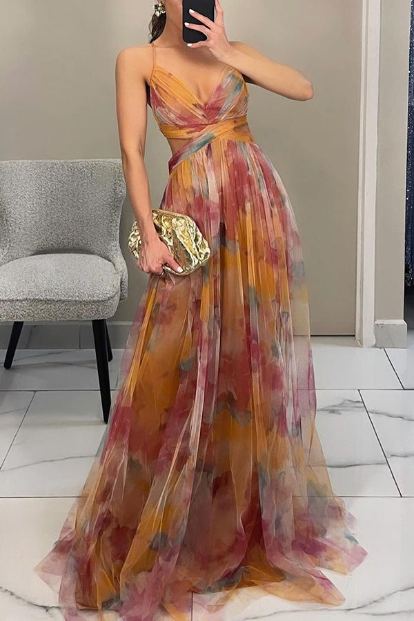 Dörte™ | Robe Longue Fleurie