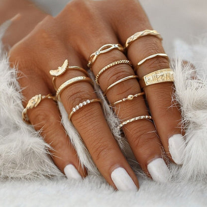 Emballage unique avec 8 à 12 bagues