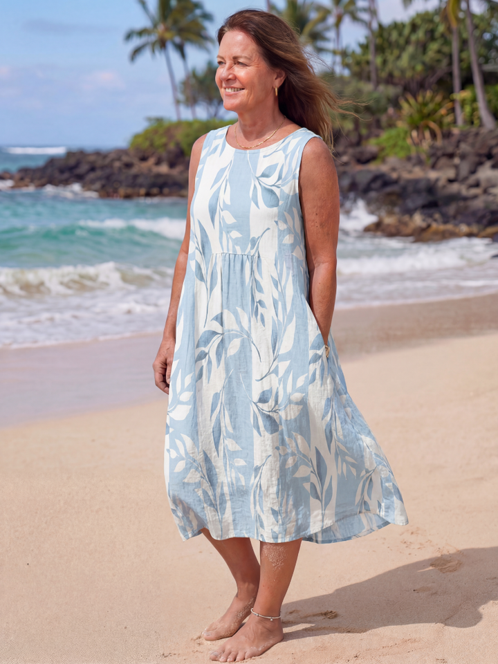 Kamilia | Robe Midi Quiet Shore