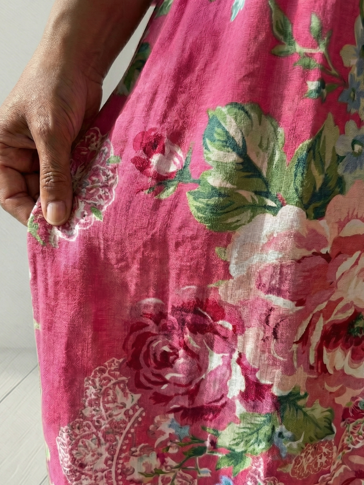 Freya | Robe Midi Fleuri