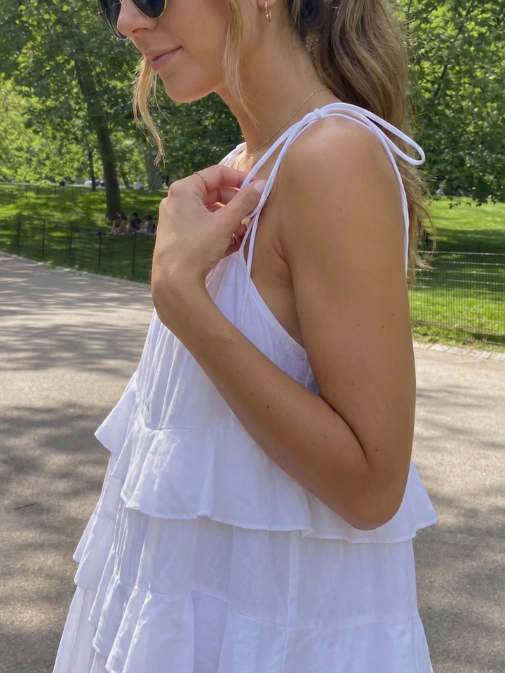Sowan | Robe Mini à Volants et Coupe Détendue