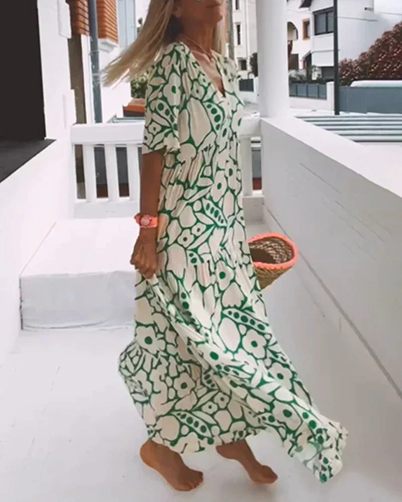 Christine™ | Robe Longue Fluide
