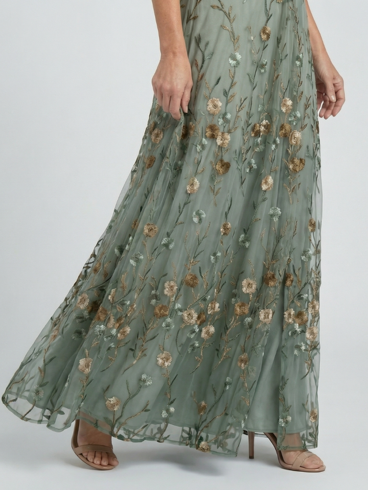 Selora | Robe Maxi Flow à Col Halter