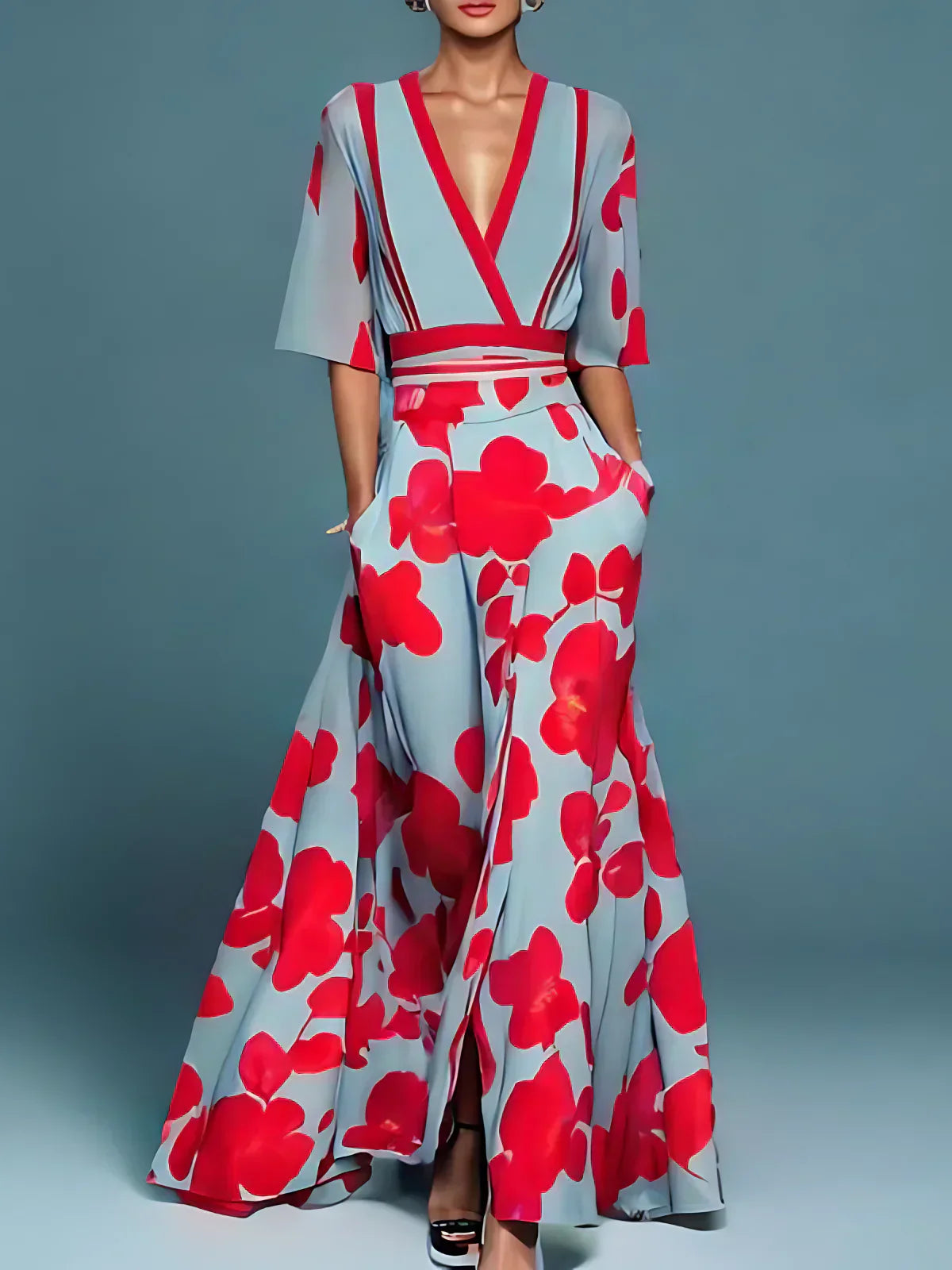 Marisa™ | Robe Florale Élégante