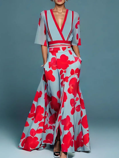 Marisa™ | Robe Florale Élégante