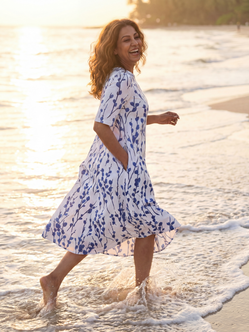Miles | Robe Midi Florale