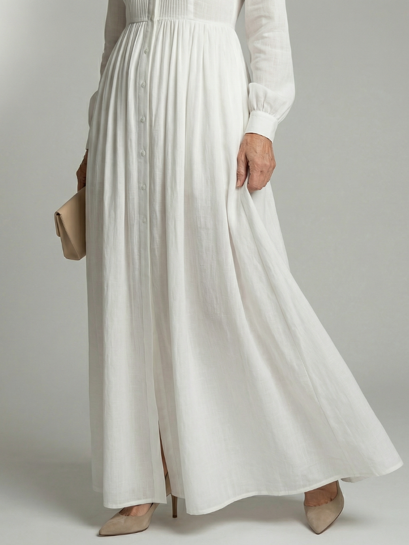 Lioren | Robe Maxi à Manches Longues