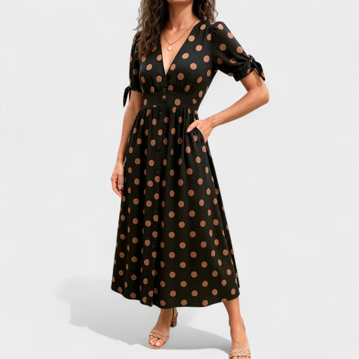 Valentina™ | Robe Moderne à Pois