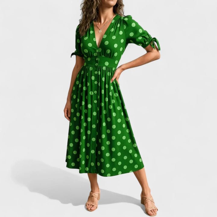 Valentina™ | Robe Moderne à Pois