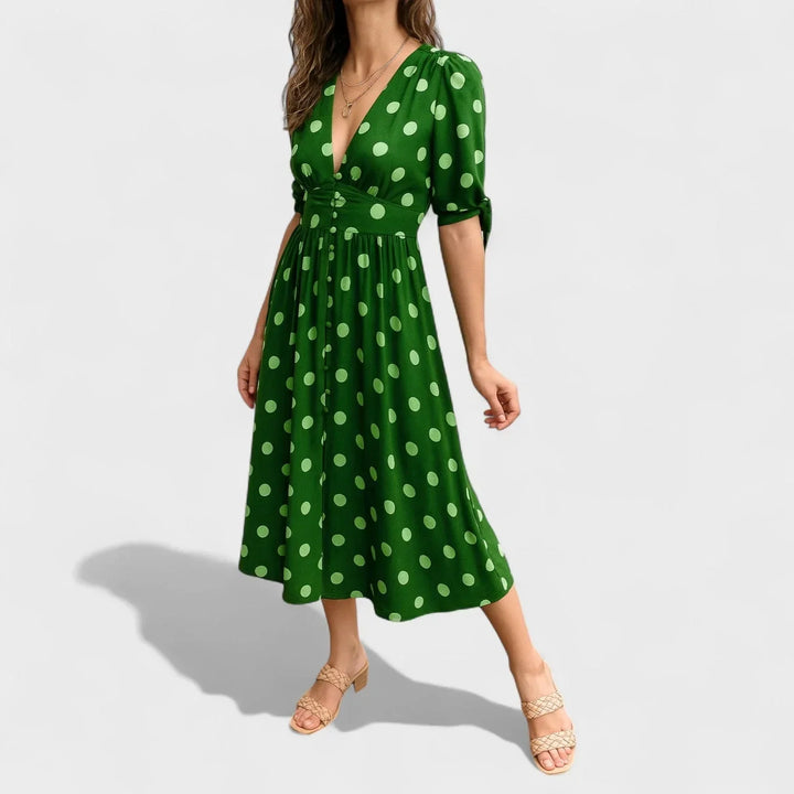 Valentina™ | Robe Moderne à Pois