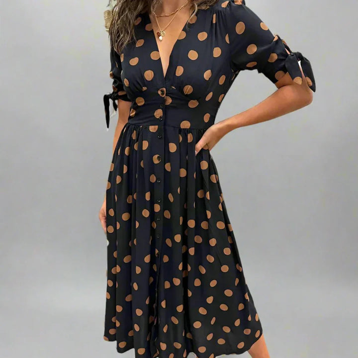 Valentina™ | Robe Moderne à Pois