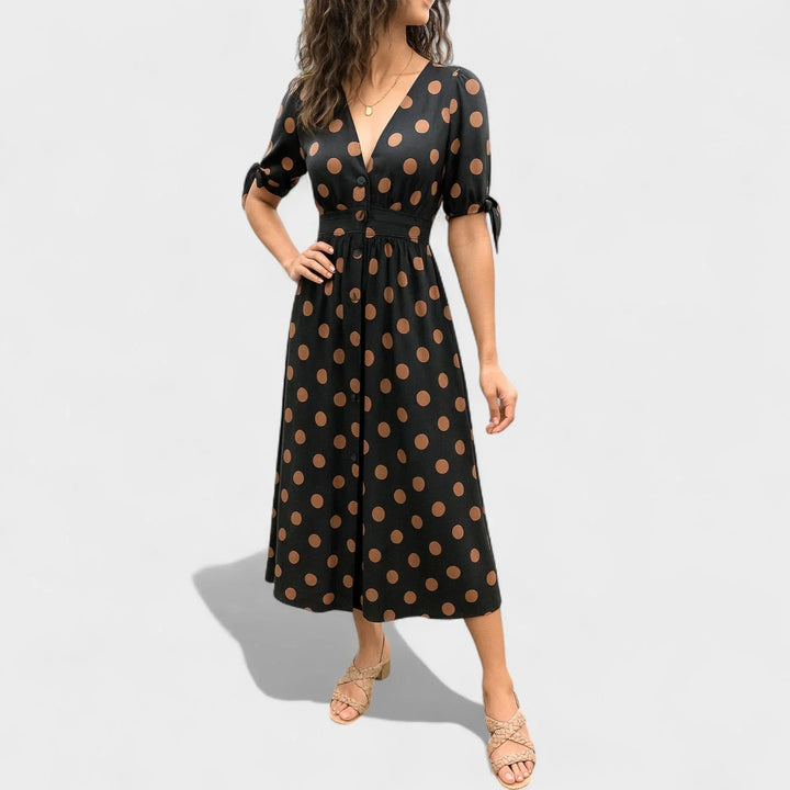 Valentina™ | Robe Moderne à Pois