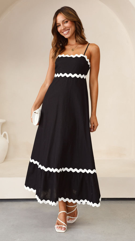 Clara™ | Robe longue à bretelles