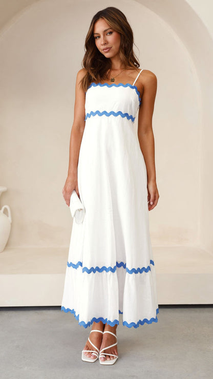 Clara™ | Robe longue à bretelles
