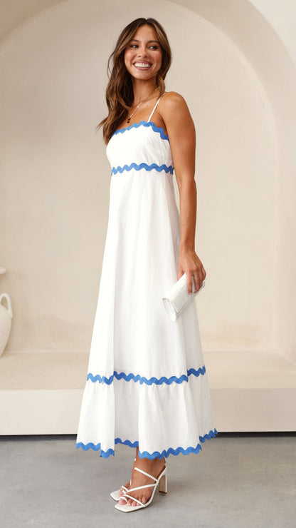 Clara™ | Robe longue à bretelles