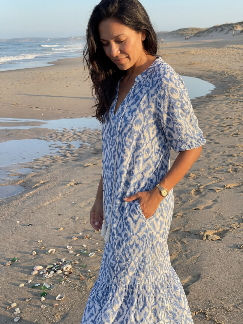 Jonah | Robe Midi Côtière