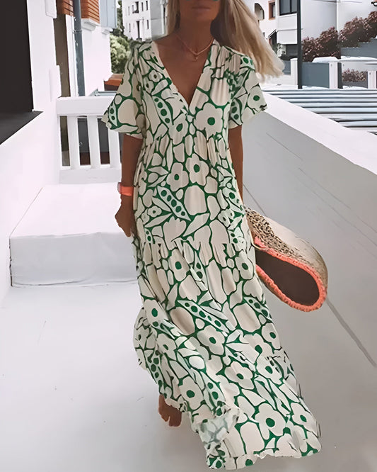 Christine™ | Robe Longue Fluide