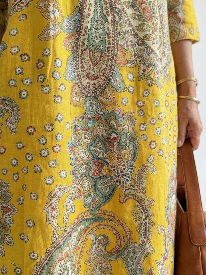 Rowan | Robe Midi Paisley Douce