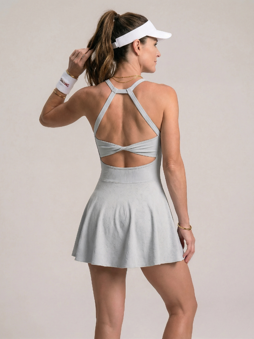 Zerelle | Robe de tennis à dos dénudé