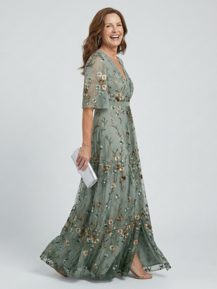 Selora | Robe Maxi Flow à Col Halter