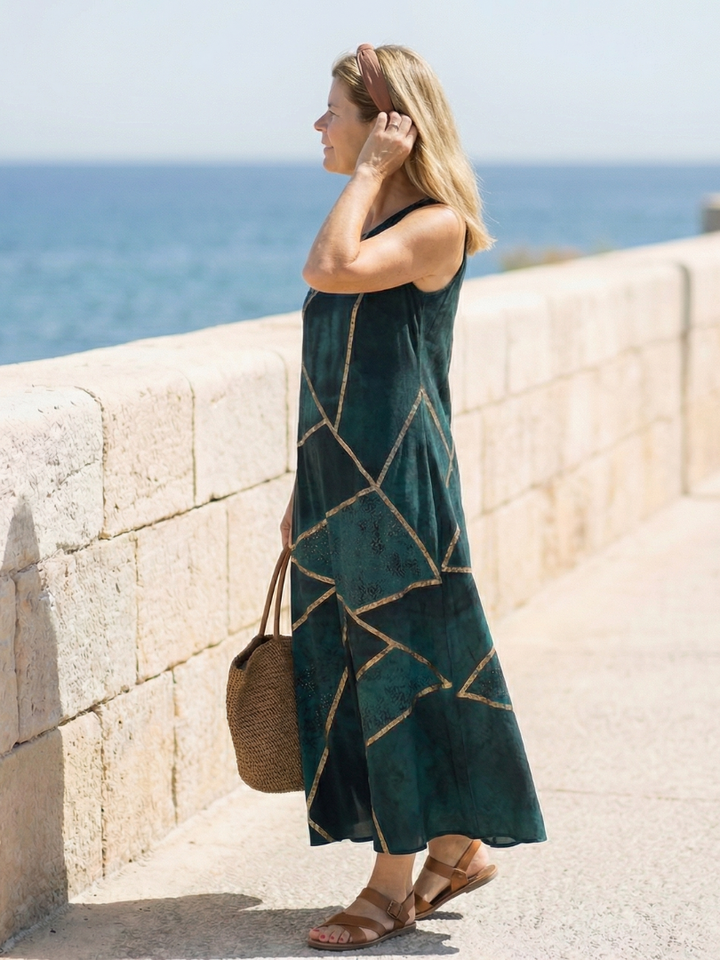 Saelle | Robe Midi Marée Calme